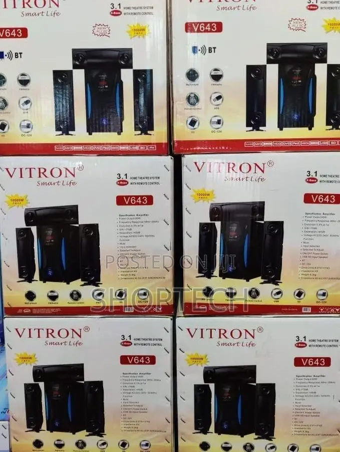 Vitron 643 3.1 Hometheatre System Available
