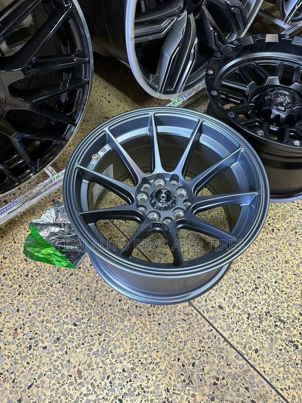 Grey Offset Rims Fitting Ractis, Premio, Allion 15 Inch Rims