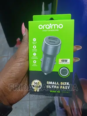 Oraimo 48W Bullet Car Charger