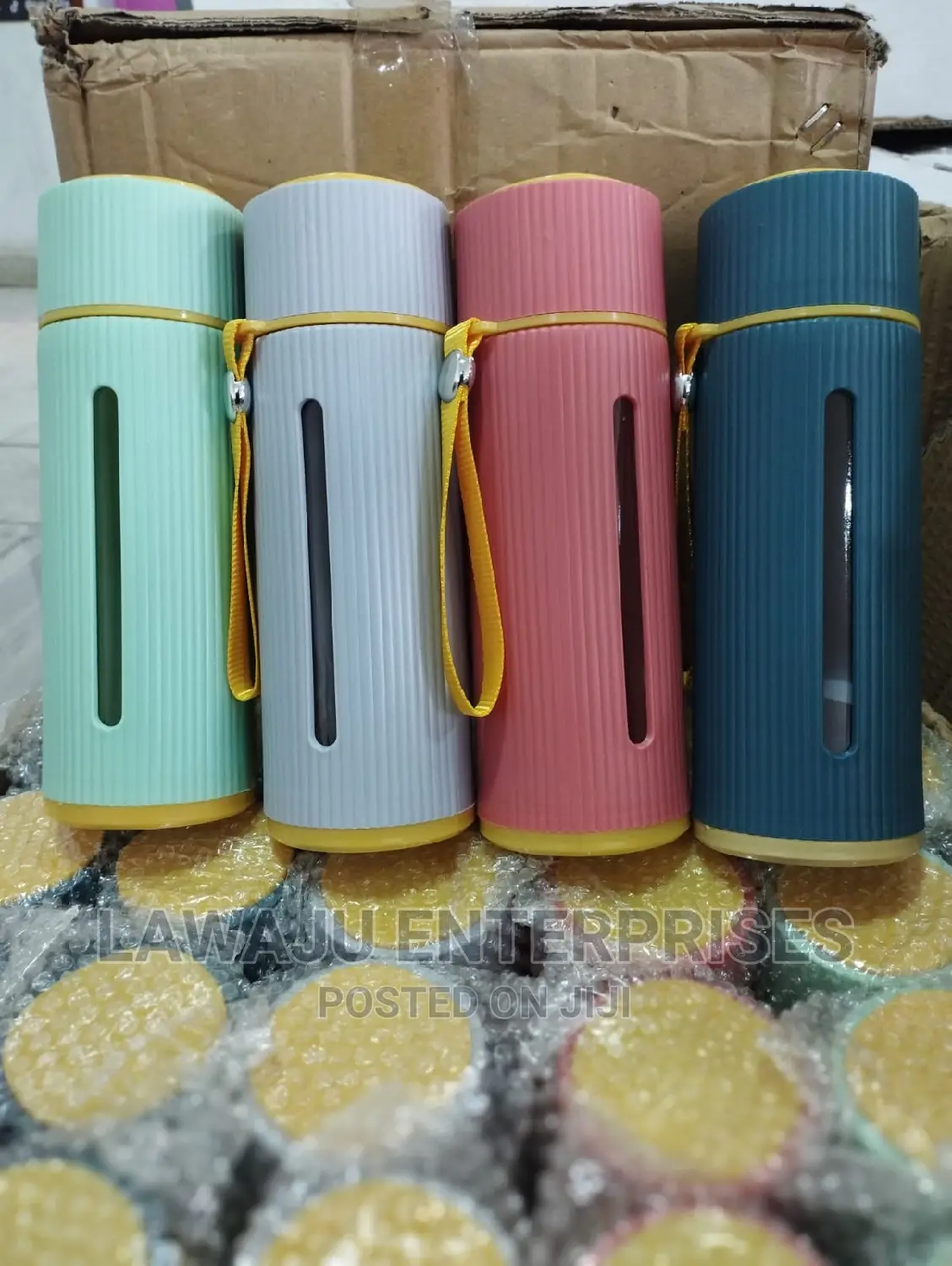 500ml Borosilicate Glass Water Bottle