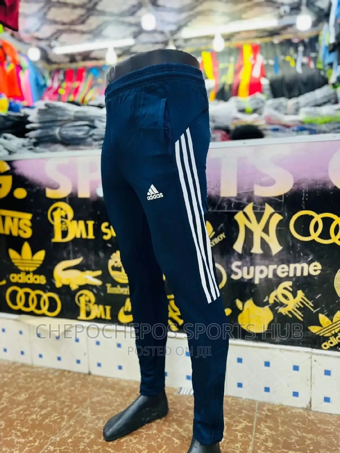 Blue Sweat Pants