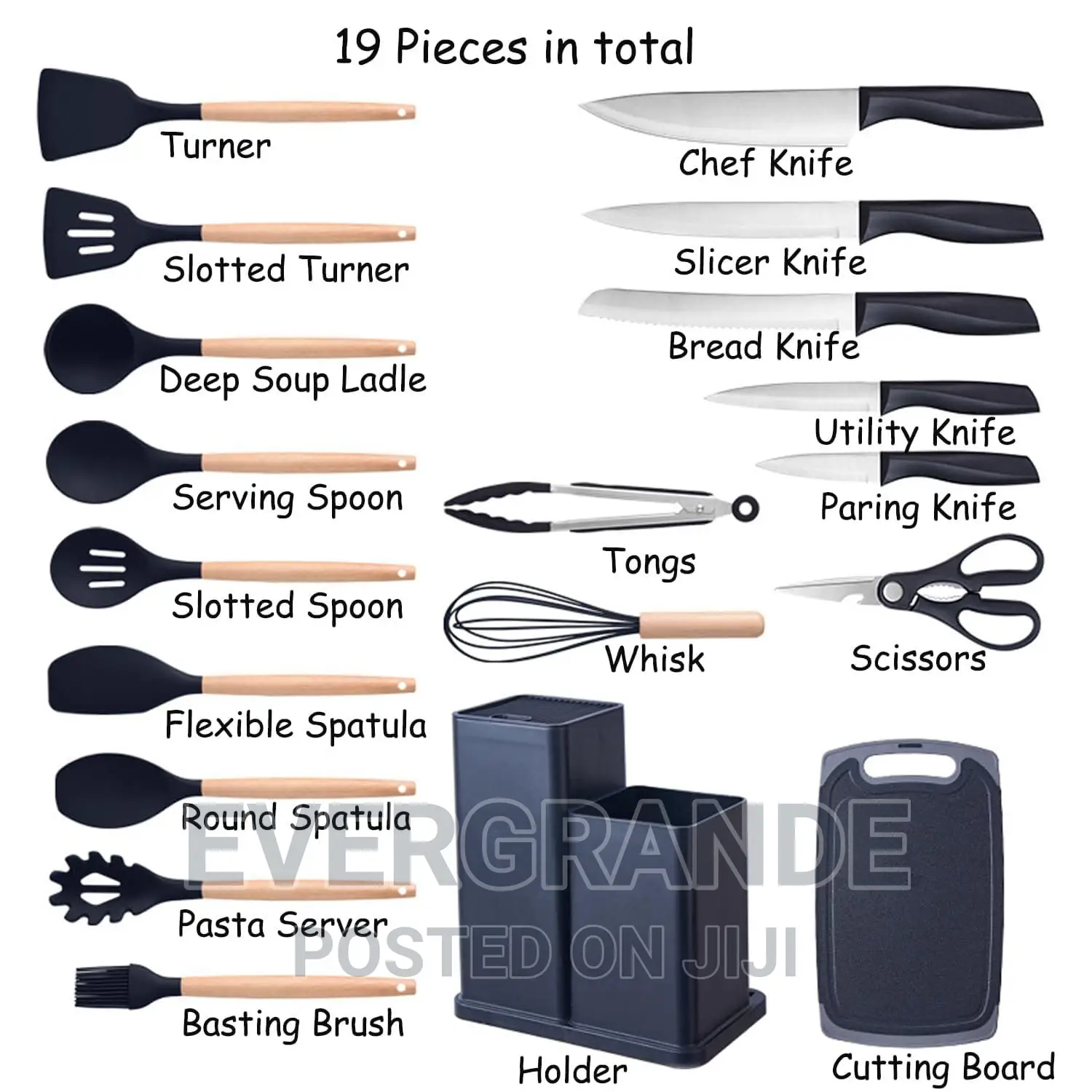 Silicon Spoon Silicon Spoon Set of 19 Pieces Silicon Spoon