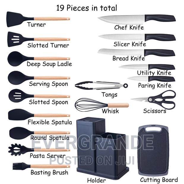 Silicon Spoon Silicon Spoon Set of 19 Pieces Silicon Spoon