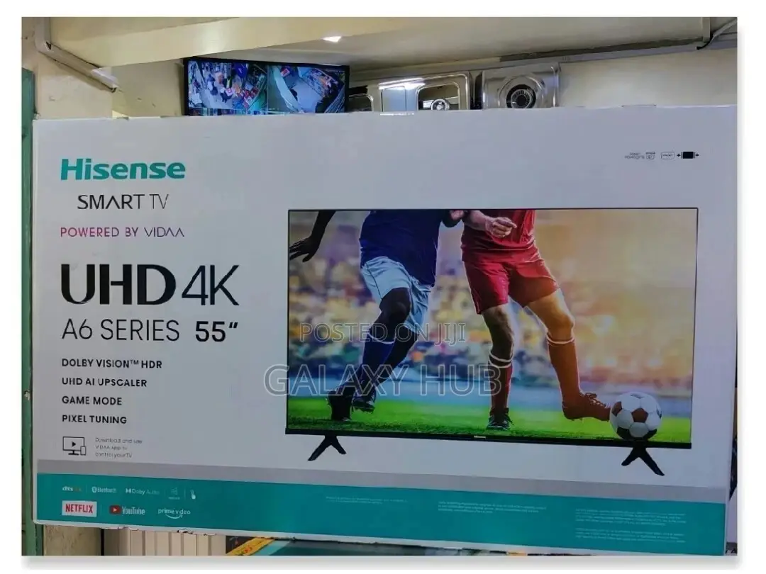 Hisense Smart Android 55" Tv With Bluetooth
