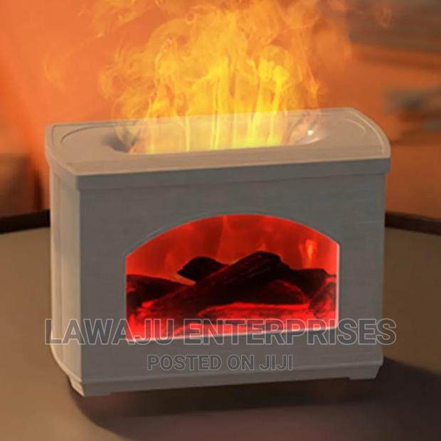 270ml Fireplace Aromatherapy Diffuser Cool Mist Humidifier* - thumbnail 2