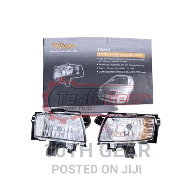 Fog Lamps Toyota Fielder 2005