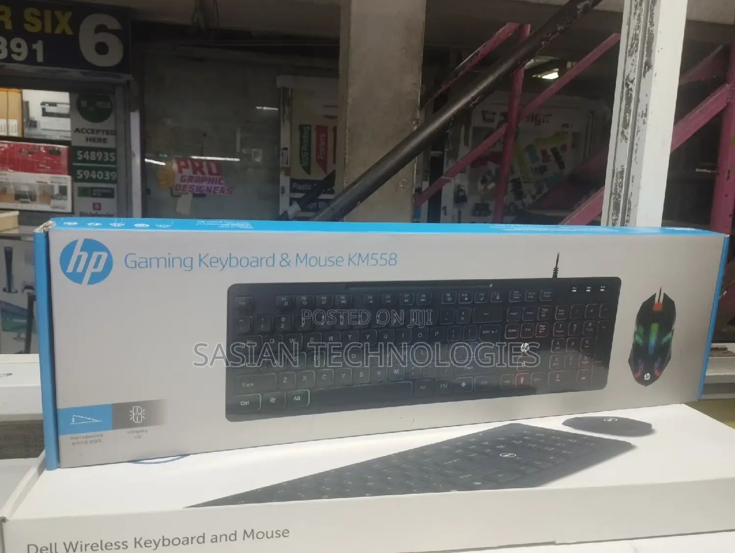Gaming Keyboard and Mouse Hp