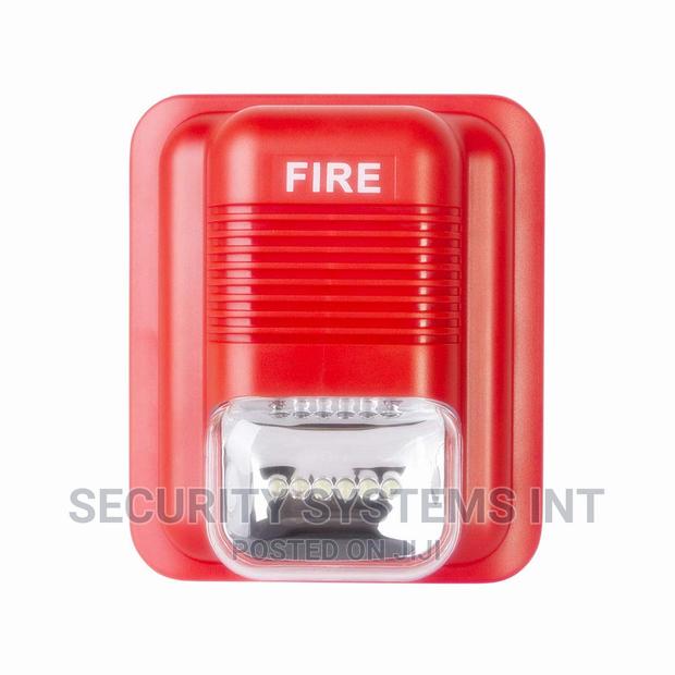 Fire Alarm Sounder And Strobe Light - main view