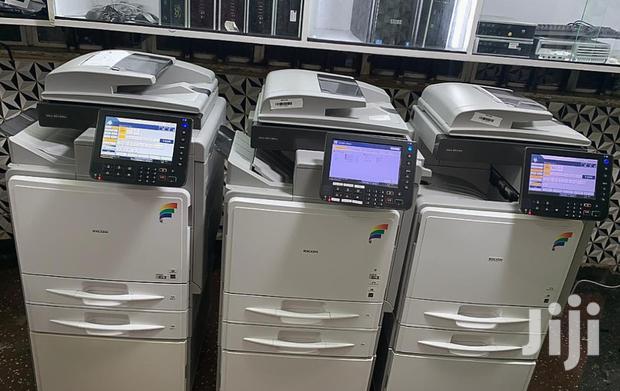 Colored Ricoh Aficio Mp C300 Photocopier Printer Scanner