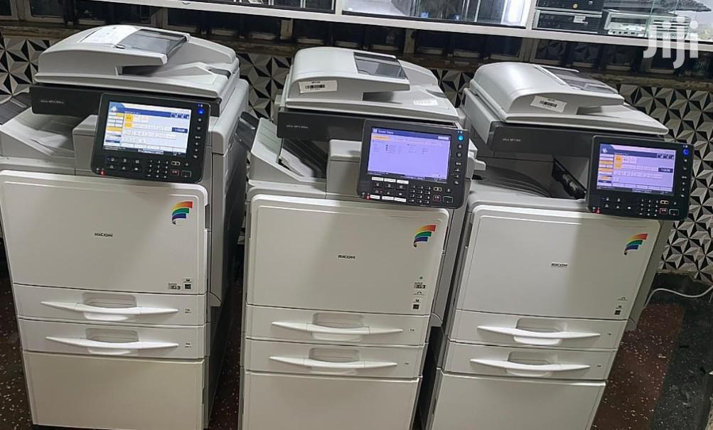 Colored Ricoh Aficio Mp C300 Photocopier Printer Scanner