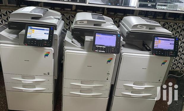 Colored Ricoh Aficio Mp C300 Photocopier Printer Scanner