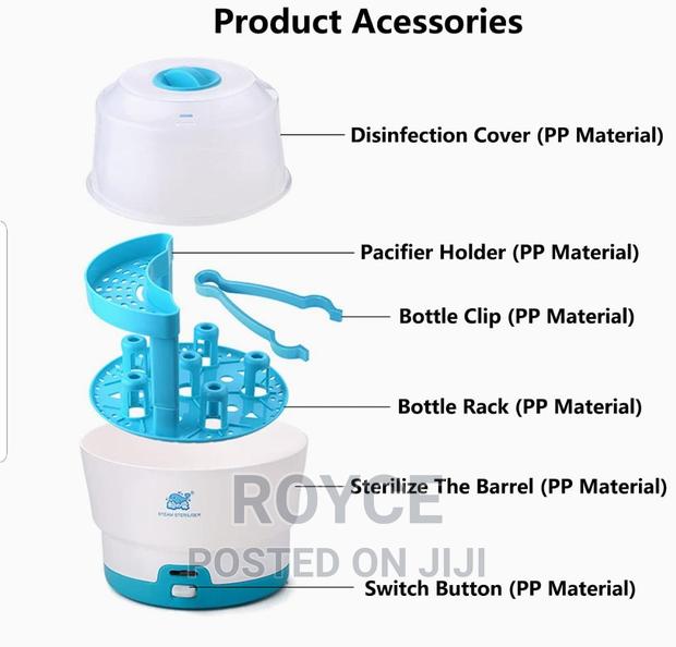 6 Bottle Electric Steam Sterilizer - thumbnail 4