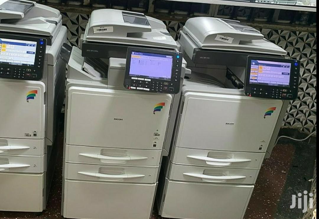 Colored Ricoh Aficio Mp C300 Photocopier Printer Scanner