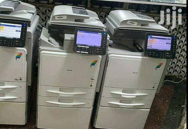 Colored Ricoh Aficio Mp C300 Photocopier Printer Scanner