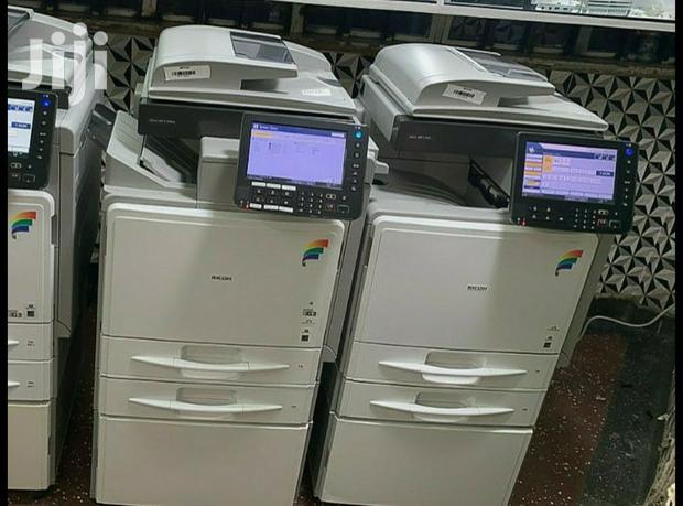 Colored Ricoh Aficio Mp C300 Photocopier Printer Scanner