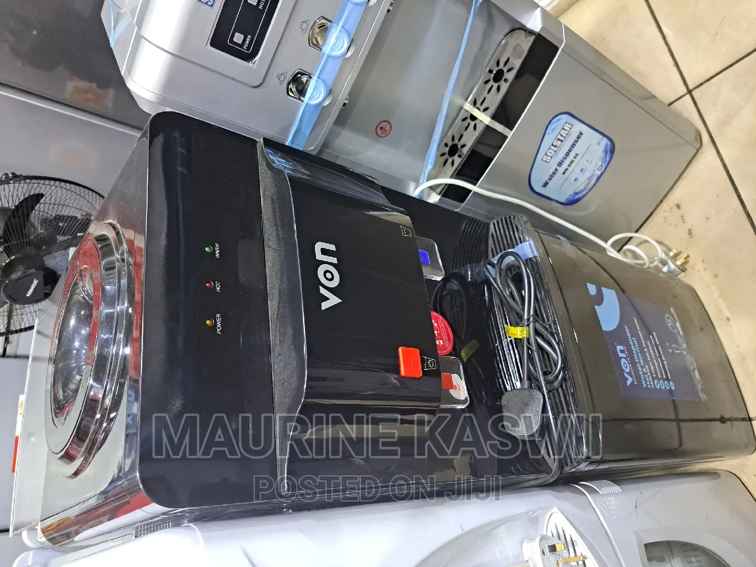 Von VADL2111K Hot Normal Water Dispenser
