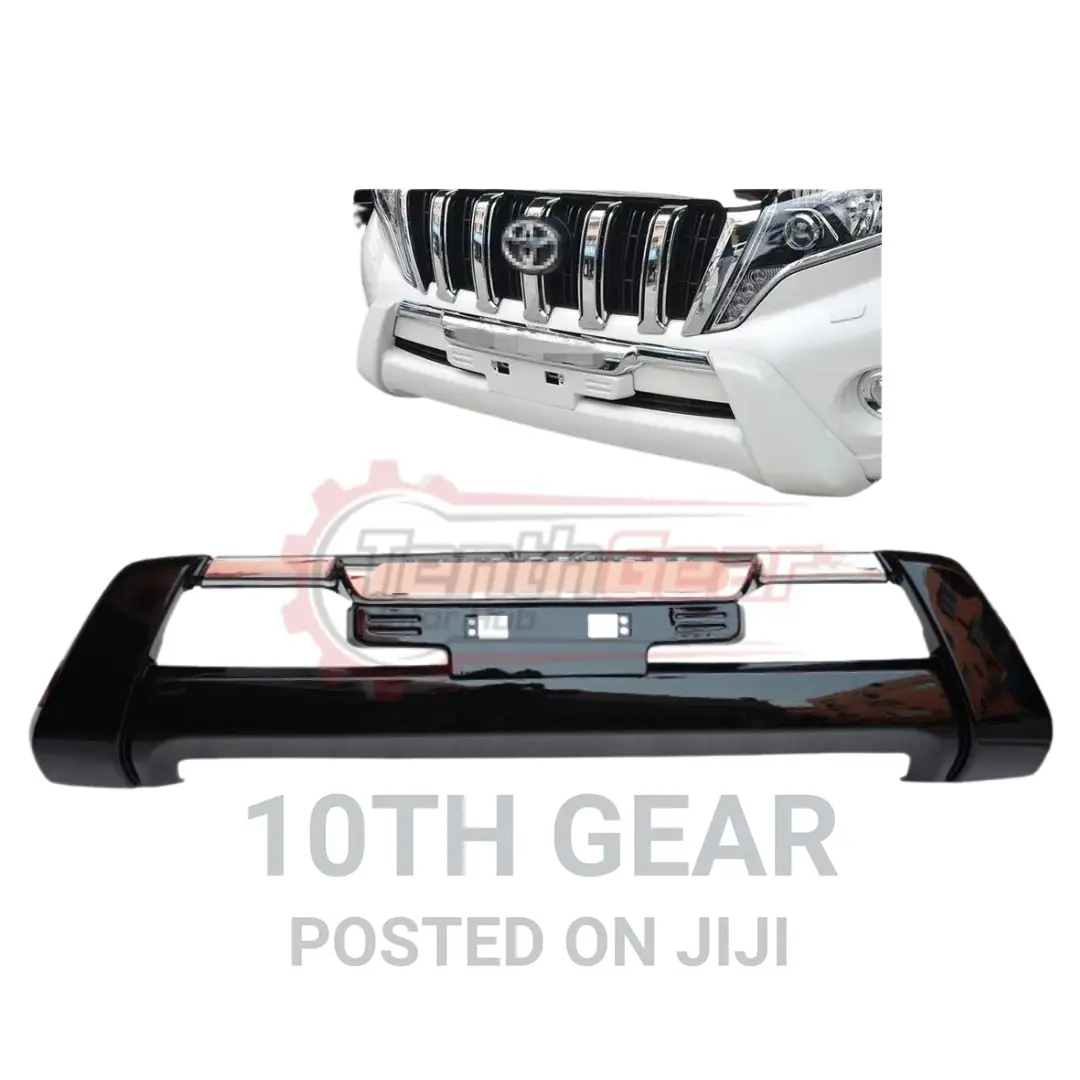 Bumper Guard for Prado 150 2014/2017 Fibre Black