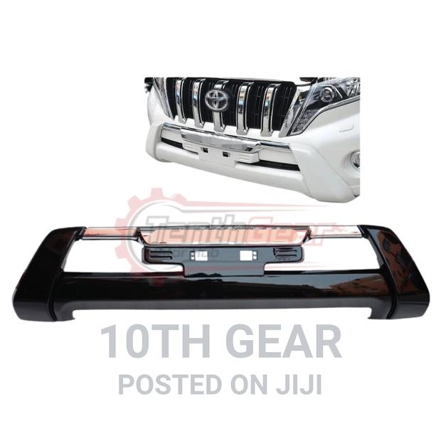 Bumper Guard for Prado 150 2014/2017 Fibre Black