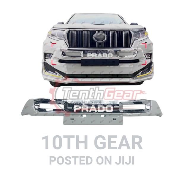 Strong Front Guard for Prado 2018 With LED - main view