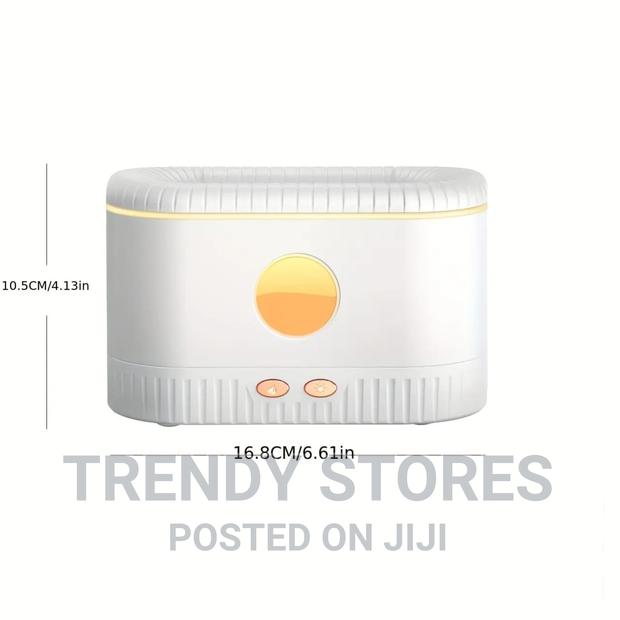 Ultrasonic Air Humidifier With Simulation Flame Lighting - main view