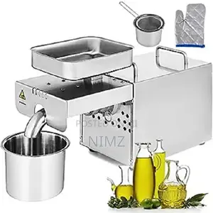 Oil Press Machine 750W Cold/Hot Press Automatic Oil Extracto