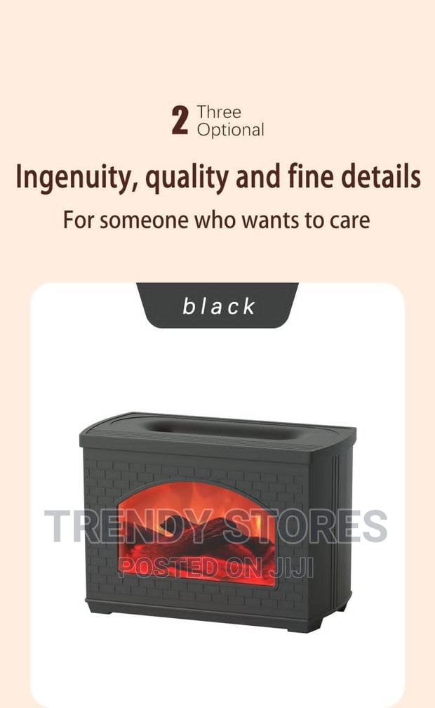 High Quality 3D Fireplace Aromatherapy Diffuser - thumbnail 4