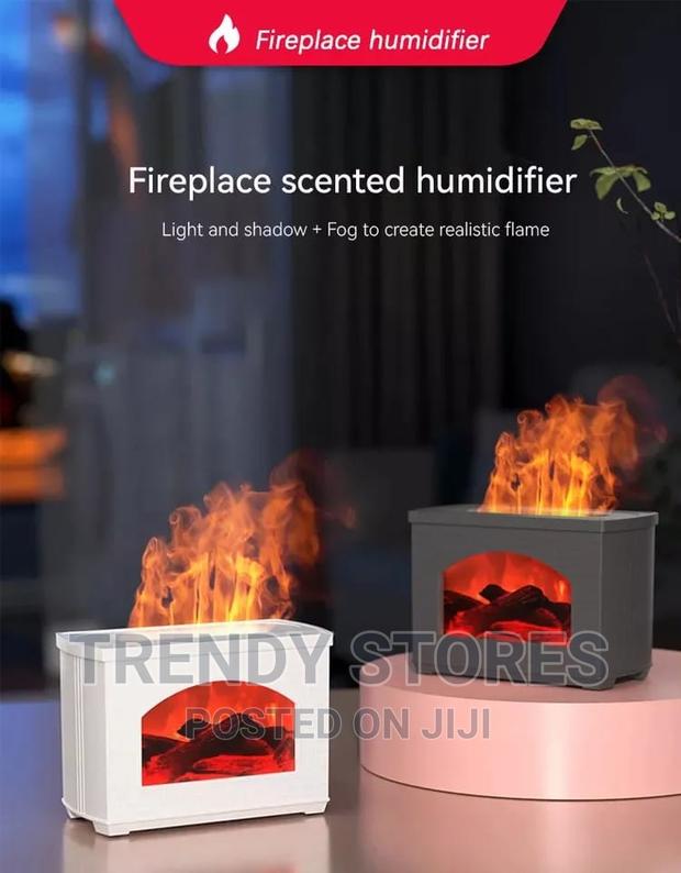 High Quality 3D Fireplace Aromatherapy Diffuser - thumbnail 5