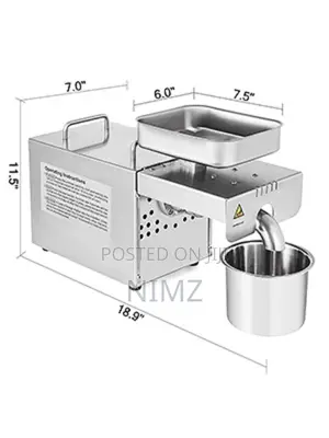 Oil Press Machine 750W Cold/Hot Press Automatic Oil Extracto