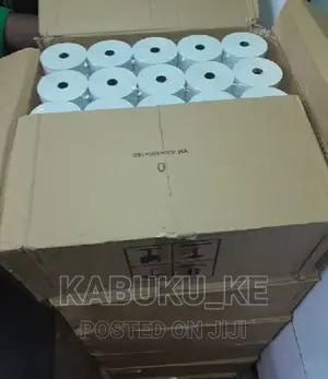 Pack Of 50 Rolls Thermal Paper Roll 79mm X 80 Mm Paper Rolls
