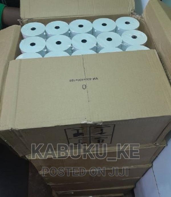 Pack Of 50 Rolls Thermal Paper Roll 79mm X 80 Mm Paper Rolls