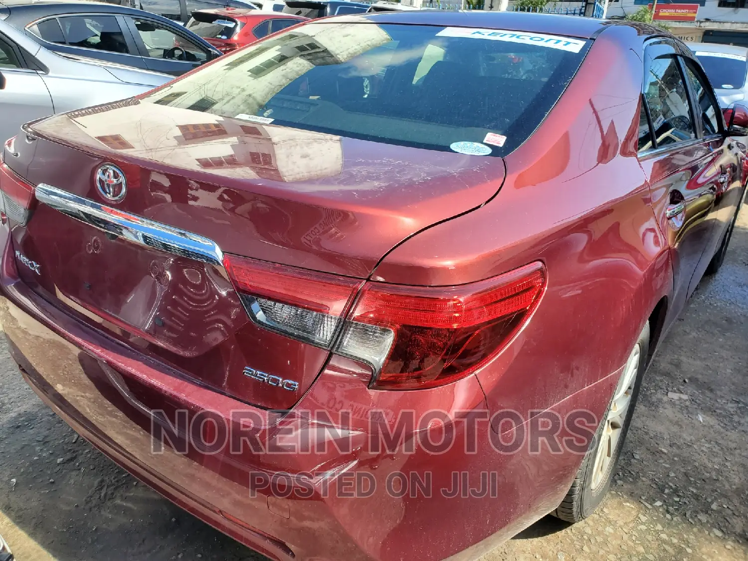 Toyota Mark X 2016 Red