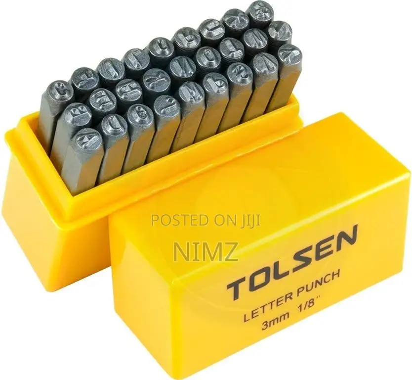 27pcs Letter Punch