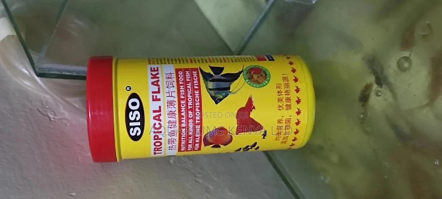 Siso , Yellow Red and Green Flake , Fish Food, 500ml