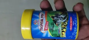 All Aquarium Fish Food, Fish Flake, 100ml.