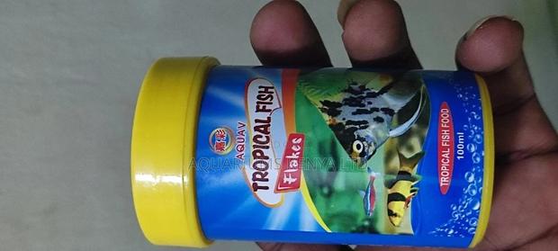 All Aquarium Fish Food, Fish Flake, 100ml. - main view