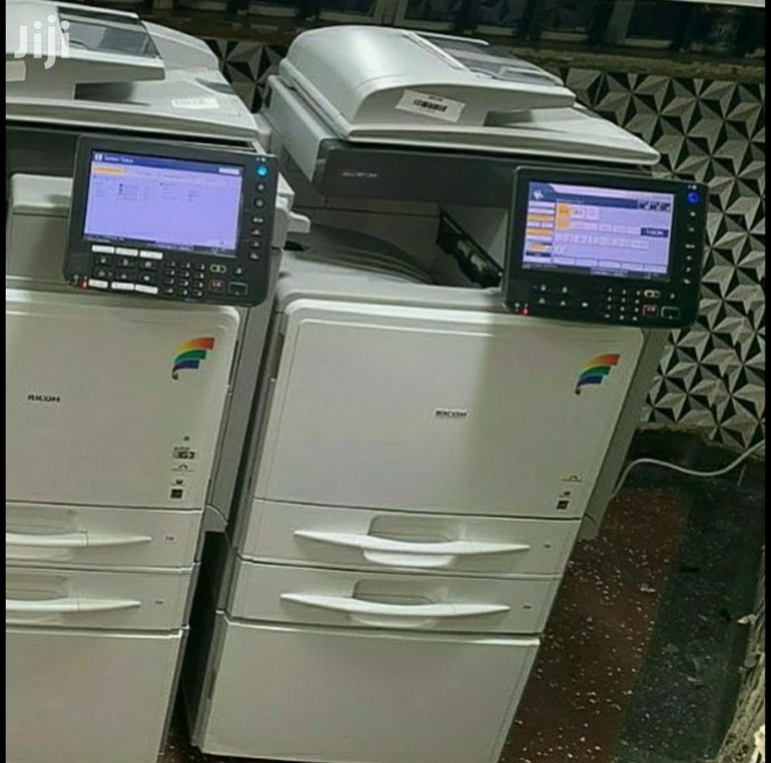 Colored Ricoh Aficio Mp C300 Photocopier Printer Scanner