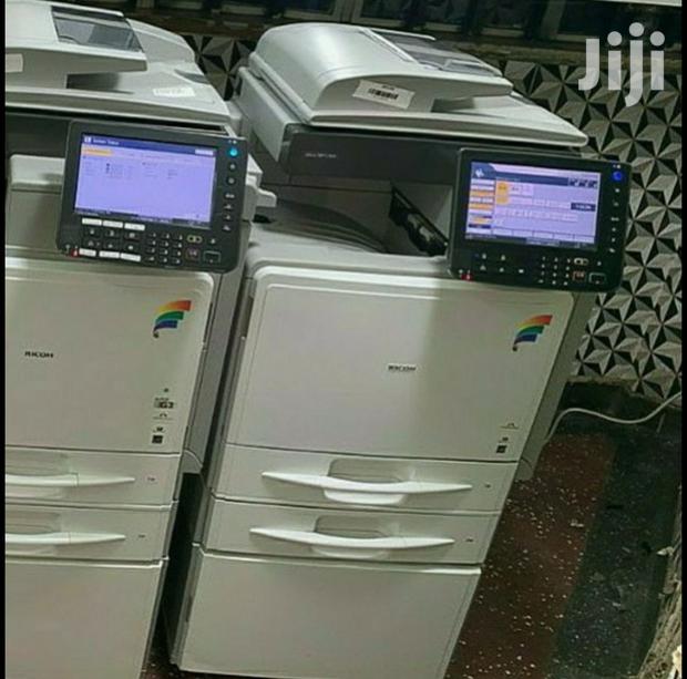 Colored Ricoh Aficio Mp C300 Photocopier Printer Scanner - main view