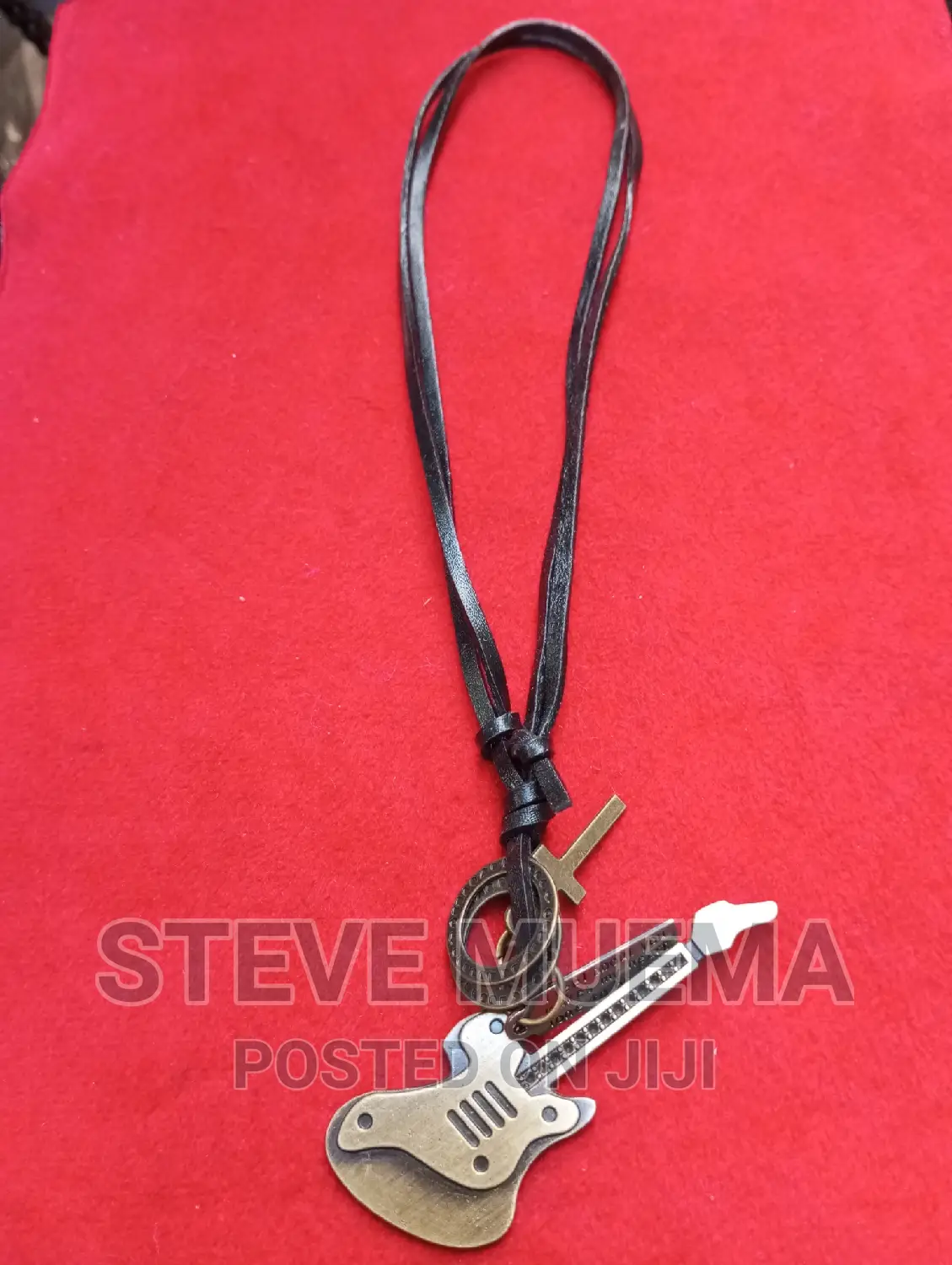 Leather Necklace.