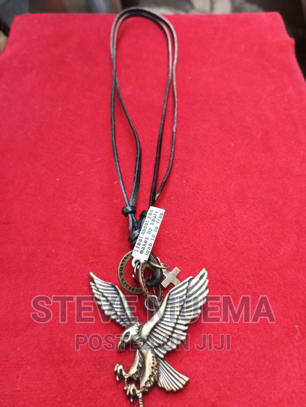 Leather Necklace.