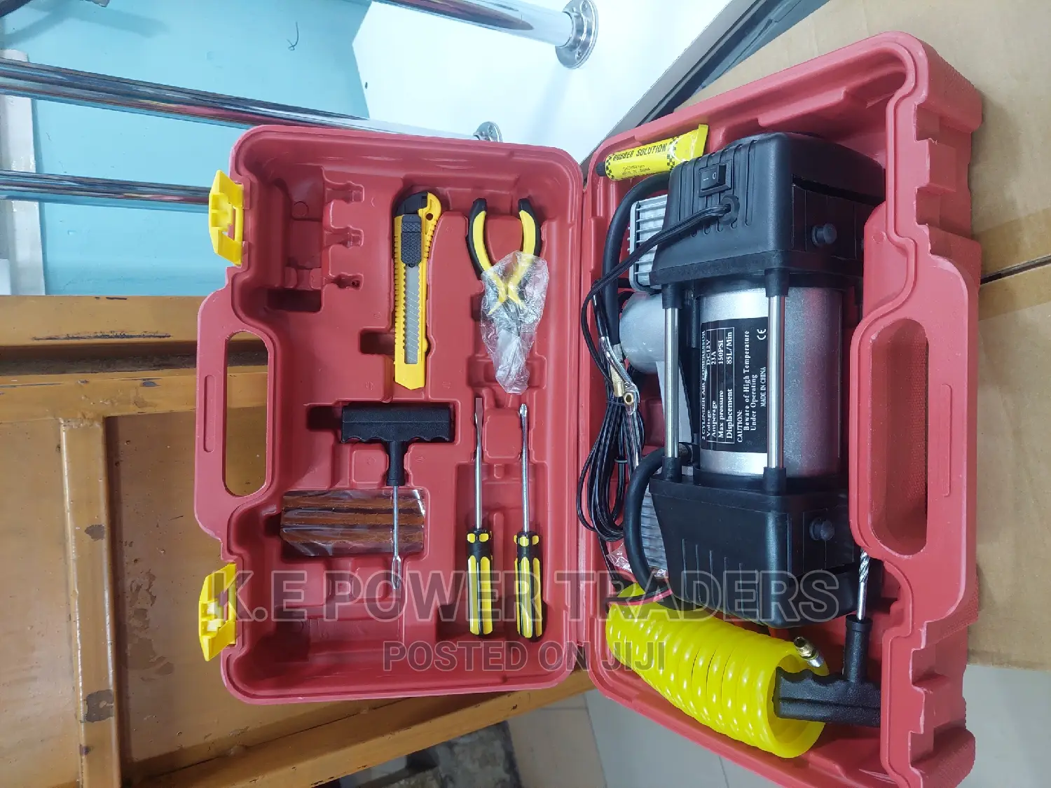 Tire Inflation 2 Cylinder Air Compressor