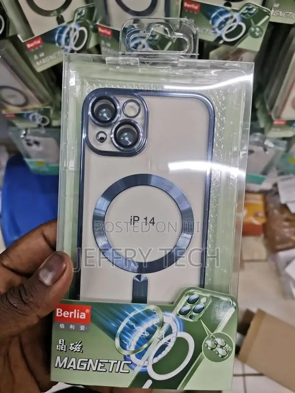 Magnetic Wireless Charging for Magsafe Case for iPhone 14 Bl