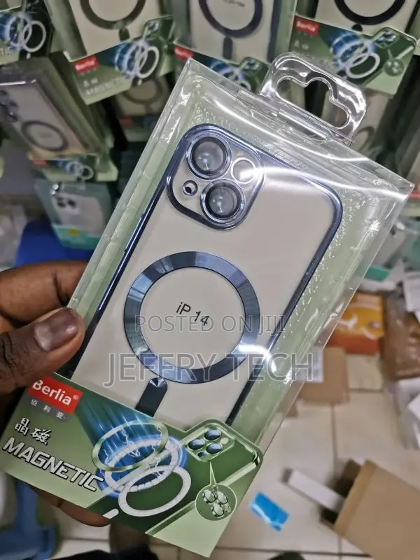 Magnetic Wireless Charging for Magsafe Case for iPhone 14 Bl