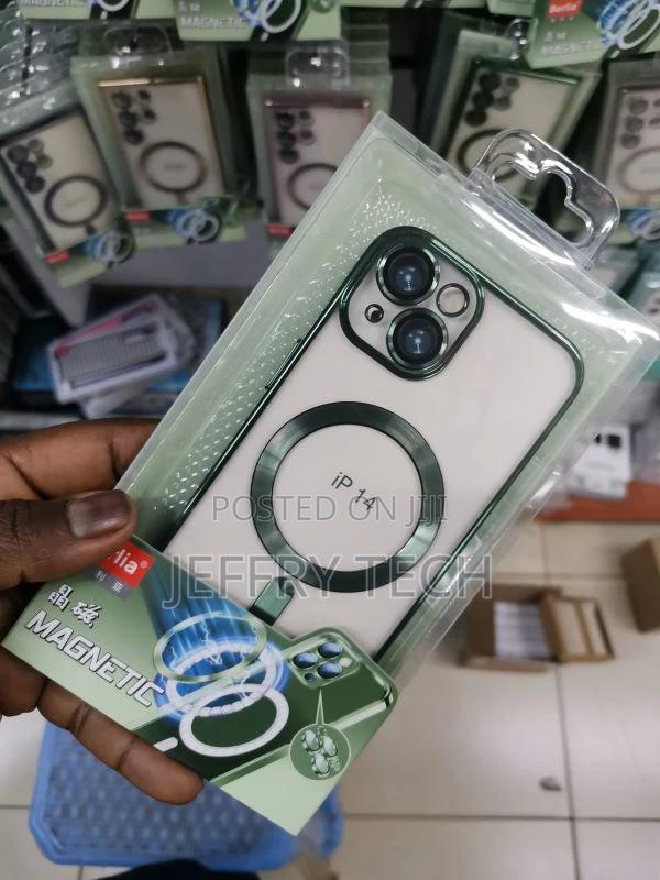 iPhone 14 Magsafebuilt-in Camera Lens Protector Cover,Green - thumbnail 3