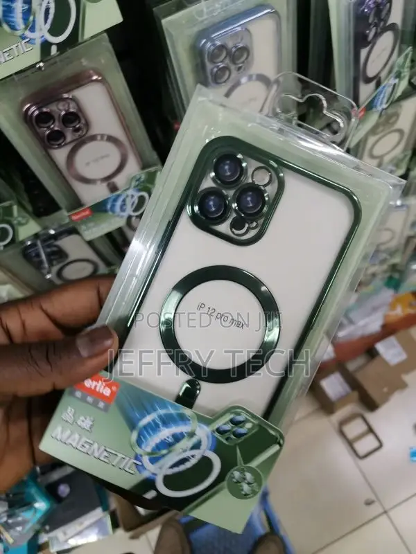 iPhone 12 Pro Max Case [Compatible With Magsafe] Camera Lens
