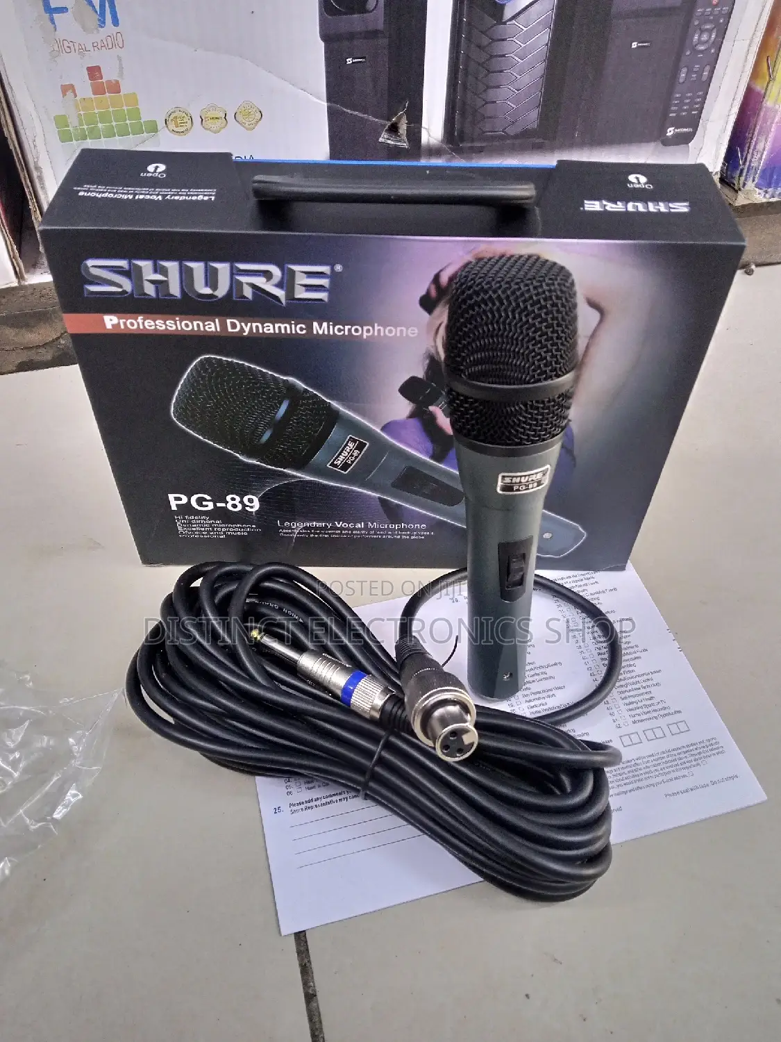 Shure PG89 Wired Microphone