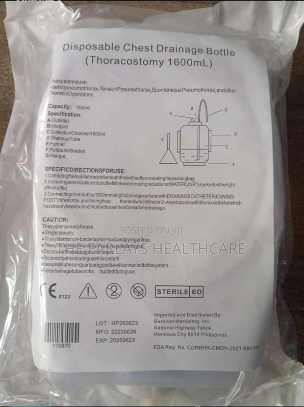 Chest Drainage Bottle
