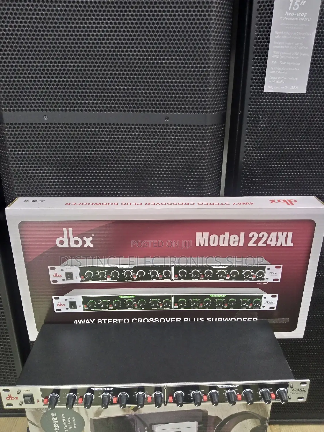 DBX 4ways Cross Over Model 224xl