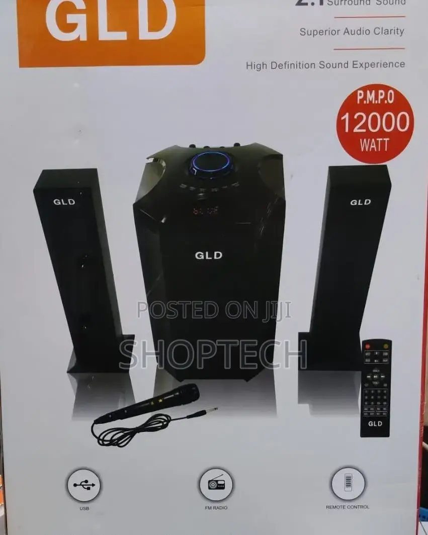 GLD 2.1ch (Mtungi) Multimedia Speakers System