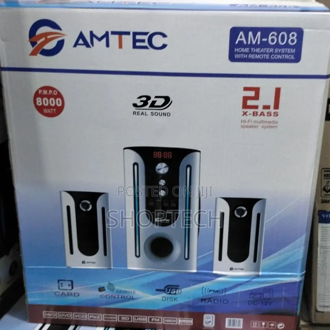 Amtec 2.1ch Am-608 Hometheatre System