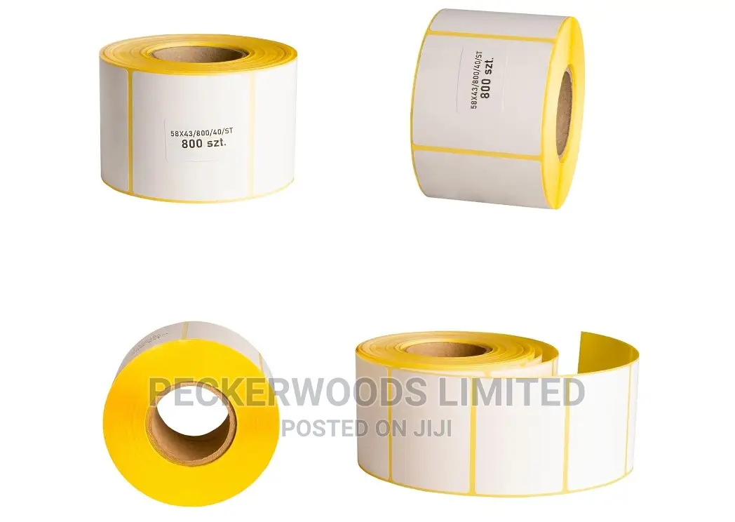 1000 Pieces 58*43 Thermal Labels